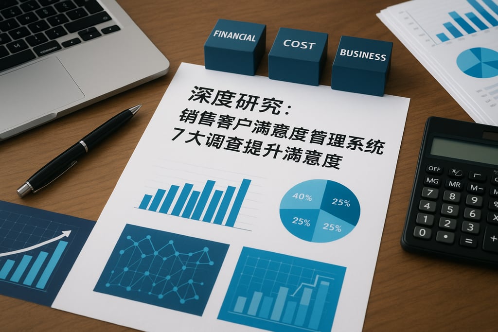 深度研究：销售客户满意度管理系统 7 大调查提升满意度